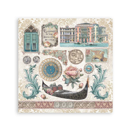 Stickers - Venice City of Art - 3 - Stamperia - Tidformera