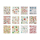 Stickershäfte 12 ark - Jul - 12 ark - 1 - Creotime - Tidformera