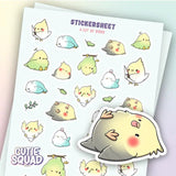 Stickersheet CutieSquad - A Lot of Birbs - 1 - CutieSquad - Tidformera