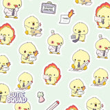 Stickersheet CutieSquad - Corporate Clowns - 2 - CutieSquad - Tidformera