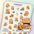 Stickersheet CutieSquad - Foodie Friends - 1 - CutieSquad - Tidformera