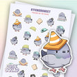 Stickersheet CutieSquad - Pigeons on the block - 1 - CutieSquad - Tidformera