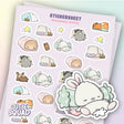 Stickersheet CutieSquad - Professional Nappers - 1 - CutieSquad - Tidformera