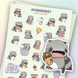 Stickersheet CutieSquad - Wacky Raccoons - 1 - CutieSquad - Tidformera