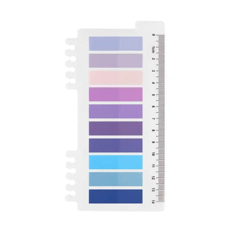 Sticky Notes 10 färger - Mystic Purple - 6 - Ordinate - Tidformera