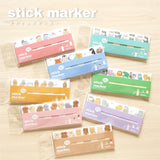 Sticky Notes Stick Marker - Long - haired cat - 2 - Mind Wave - Tidformera