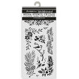Thick Stencil 12 x 25 cm - The Owl's House - Branches - 1 - Stamperia - Tidformera