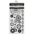 Thick Stencil 12 x 25 cm - Voyages Fantastiques - Mechanisms - 1 - Stamperia - Tidformera