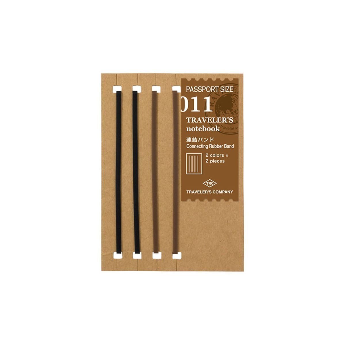 TN Passport Refill 011. Connecting Rubber Band - 1 - Traveler's Company - Tidformera