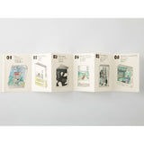TN Passport Refill 018. Accordion Fold Paper - 3 - Traveler's Company - Tidformera