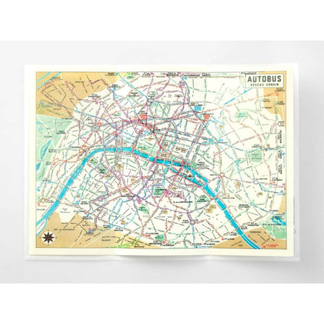 TN Regular Refill 029. Three - fold File - 2 - Traveler's Company - Tidformera