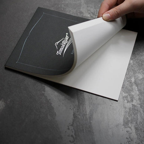 TomoeRiver Paper Pad A5 - Plain - Cream - 3 - Sakae TP - Tidformera