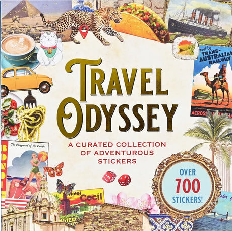 Travel Odyssey Sticker Book - 1 - Peter Pauper Press - Tidformera