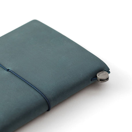 TRAVELER'S notebook Passport Leather Cover Blue - 5 - Traveler's Company - Tidformera