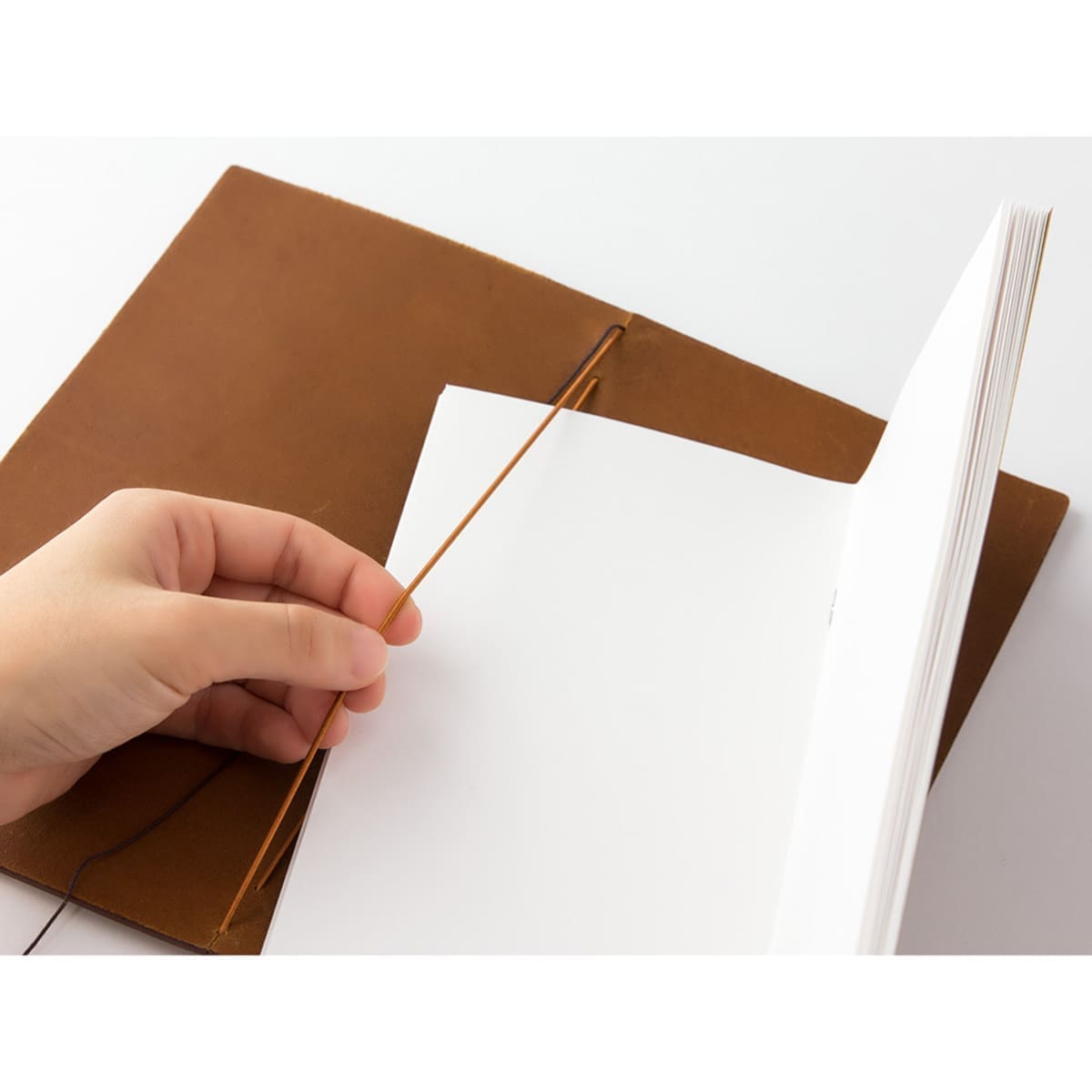 TRAVELER'S notebook Regular Camel - 5 - Traveler's Company - Tidformera