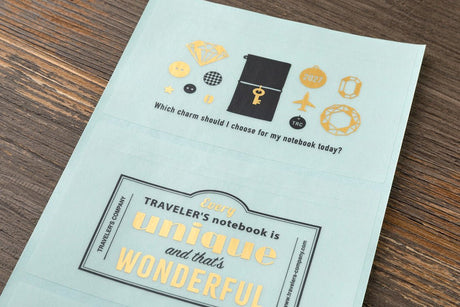 TRC 2027 Customized Sticker set - 6 - Traveler's Company - Tidformera
