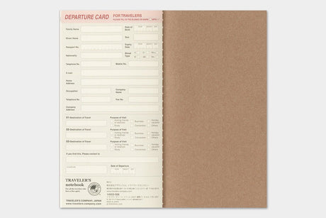 TRC 2027 Weekly Vertical Diary Regular size - 7 - Traveler's Company - Tidformera
