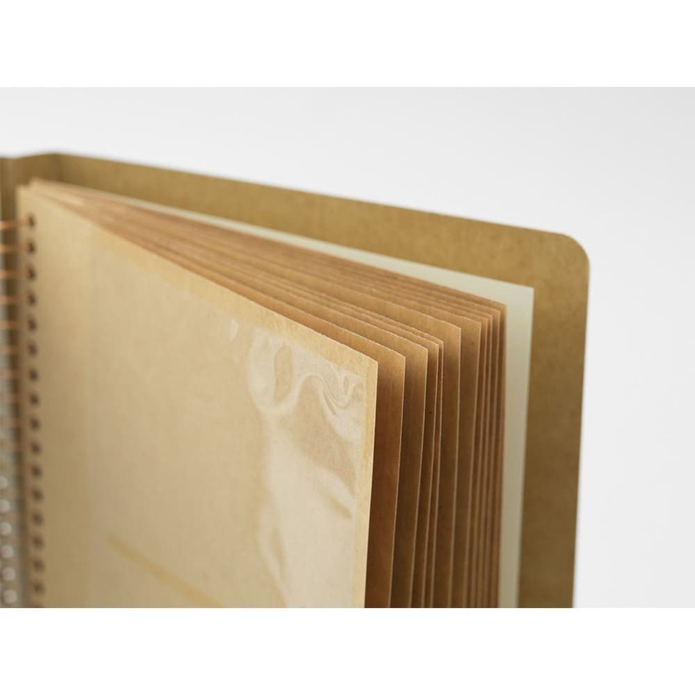 TRC SPIRAL RING NOTEBOOK A5 Slim Card File - 5 - Traveler's Company - Tidformera