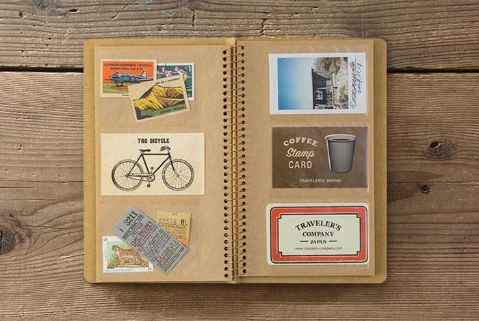 TRC SPIRAL RING NOTEBOOK A5 Slim Card File - 8 - Traveler's Company - Tidformera