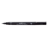 Uni Pin Brush Pen Black - 1 - Uni Mitsubishi Pencil - Tidformera