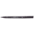 Uni Pin Brush Pen Dark Grey - 1 - Uni Mitsubishi Pencil - Tidformera
