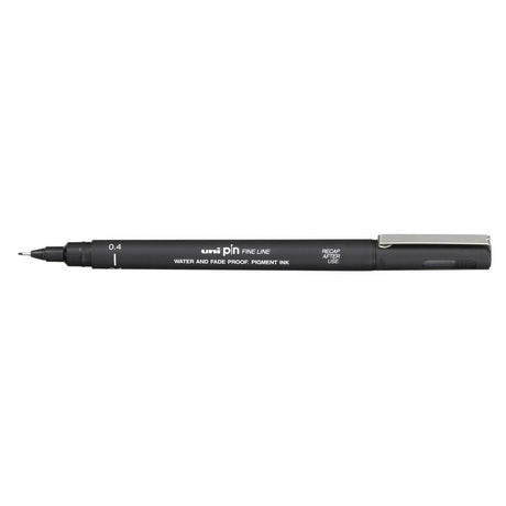 Uni Pin Fineliner Black 0,4 - 1 - Uni Mitsubishi Pencil - Tidformera