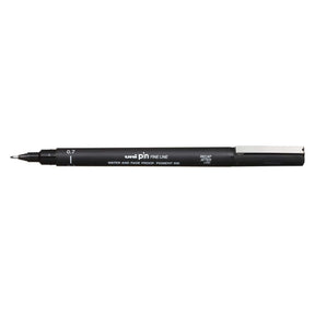 Uni Pin Fineliner Black 0,7 - 1 - Uni Mitsubishi Pencil - Tidformera