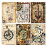 Vellum Paper 15 x 15 cm - Cabinet of curiosities - 6 - pack - 5 - Ciao Bella - Tidformera