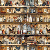 Vellum Paper 15 x 15 cm - Cabinet of curiosities - 6 - pack - 3 - Ciao Bella - Tidformera