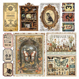Vellum Paper 15 x 15 cm - Cabinet of curiosities - 6 - pack - 7 - Ciao Bella - Tidformera