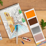 Viviva Colorsheets - Original 16 colors set - 5 - Viviva colors - Tidformera