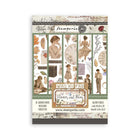 Washi pad - Flowers and Poems - 1 - Stamperia - Tidformera