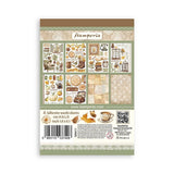 Washi pad - Golden Harmony - 10 - Stamperia - Tidformera