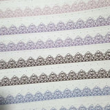Washi tape 10 mm - Lace - Lilac Easter - 3 - Lana's Scrap Shop - Tidformera