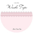 Washi tape 10 mm - Lace - Pink Morning - 1 - Lana's Scrap Shop - Tidformera