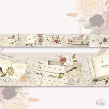 Washi tape 15 mm One More Chapter - Pattern - 1 - Hello Petite Paper - Tidformera