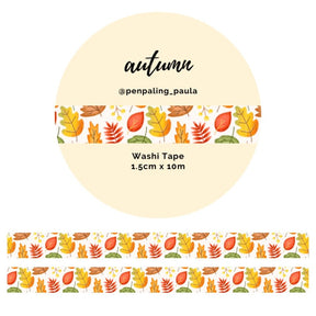 Washi tape 15 mm - Penpaling Paula - Autumn - 1 - Penpaling Paula - Tidformera
