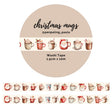 Washi tape 15 mm - Penpaling Paula - Christmas Mugs - 1 - Penpaling Paula - Tidformera