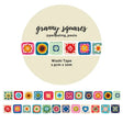 Washi tape 15 mm - Penpaling Paula - Granny Squares - 1 - Penpaling Paula - Tidformera