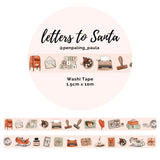 Washi tape 15 mm - Penpaling Paula - Letters to Santa - 1 - Penpaling Paula - Tidformera