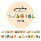 Washi tape 15 mm - Penpaling Paula - Pumpkins - 1 - Penpaling Paula - Tidformera