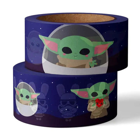 Washi tape 15 mm Studio Inktvis - Baby Yoda - 1 - Studio Inktvis B.V - Tidformera