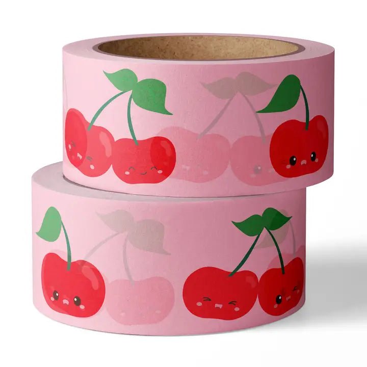 Washi tape 15 mm Studio Inktvis - Cherry - 2 - Studio Inktvis B.V - Tidformera
