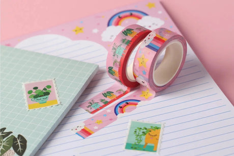 Washi tape 15 mm Studio Inktvis - Cloud Rainbow - 2 - Studio Inktvis B.V - Tidformera