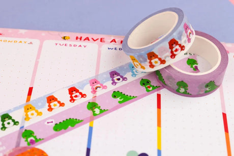 Washi tape 15 mm Studio Inktvis - Dino - 2 - Studio Inktvis B.V - Tidformera