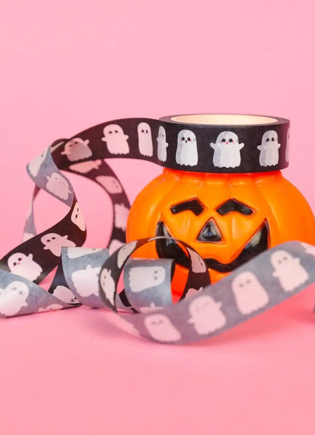 Washi tape 15 mm Studio Inktvis - Ghost - 1 - Studio Inktvis B.V - Tidformera