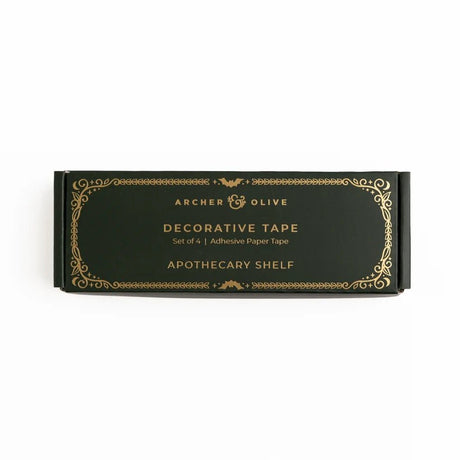 Washi tape - 4-pack - Apothecary Shelf - 3 - Archer & Olive - Tidformera