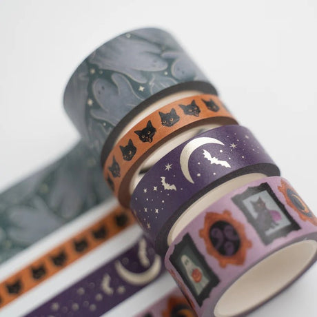 Washi tape - 4-pack - Bewitched - 2 - Archer & Olive - Tidformera