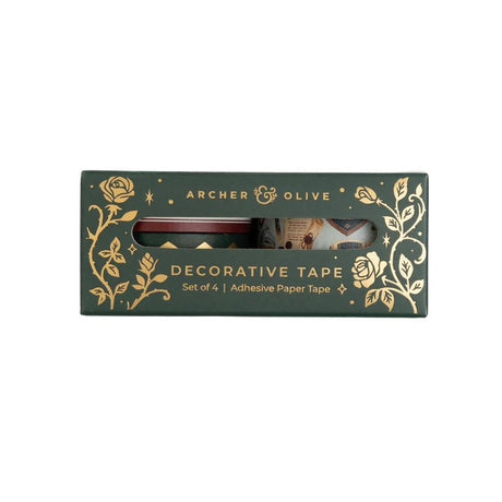 Washi tape - 4 - pack - Knight's Sword - 4 - Archer & Olive - Tidformera