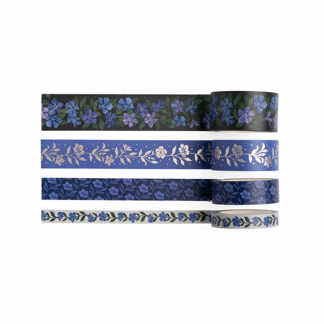 Washi tape - 4-pack - Wild Periwinkle - 1 - Archer & Olive - Tidformera